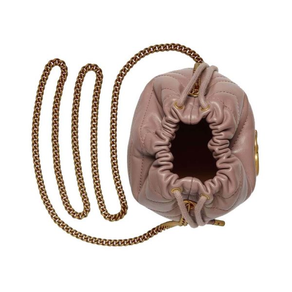 Gucci Mini Khaki Bucket Shoulder Bag - Image 4