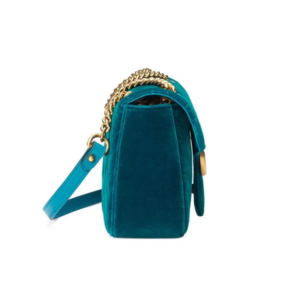 Gucci suede wavy cross shoulder bag - Image 4