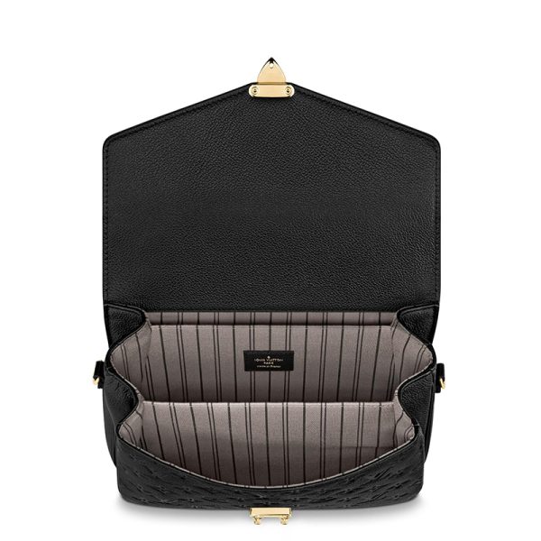 LV embossed soft grain cowhide single shoulder crossbody bag - Image 4