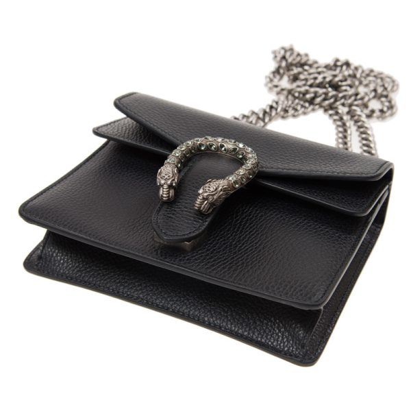 Gucci black cowhide shoulder bag - Image 4