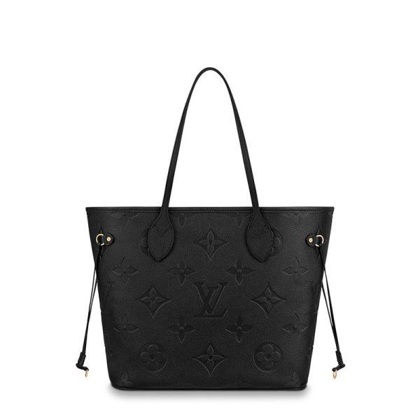 LV black embossed cowhide single shoulder diagonal cross bag - Image 4