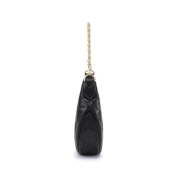 Gucci Leather Small Underarm Handheld Shoulder Bag - Image 4