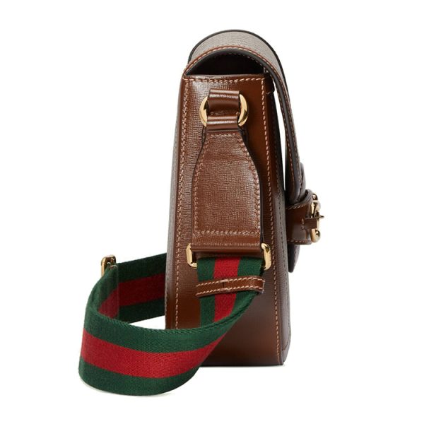Gucci canvas leather shoulder bag - Image 4