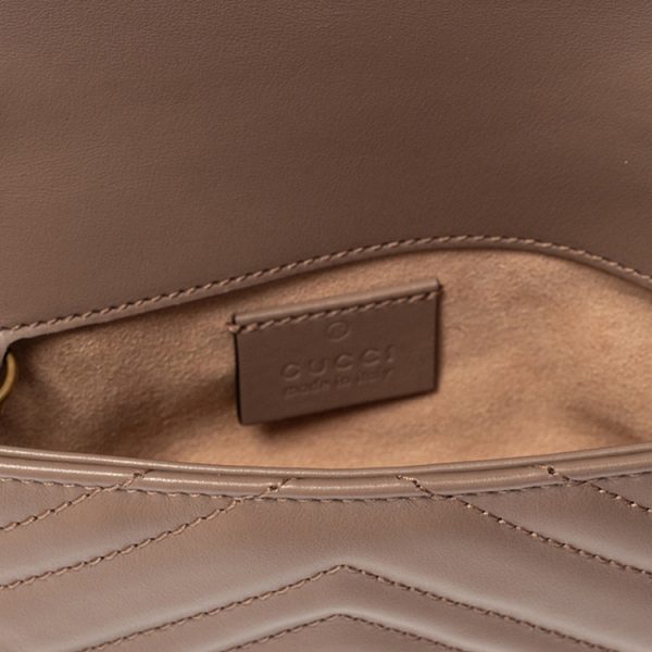 Gucci Mini Leather Shoulder Bag - Image 6