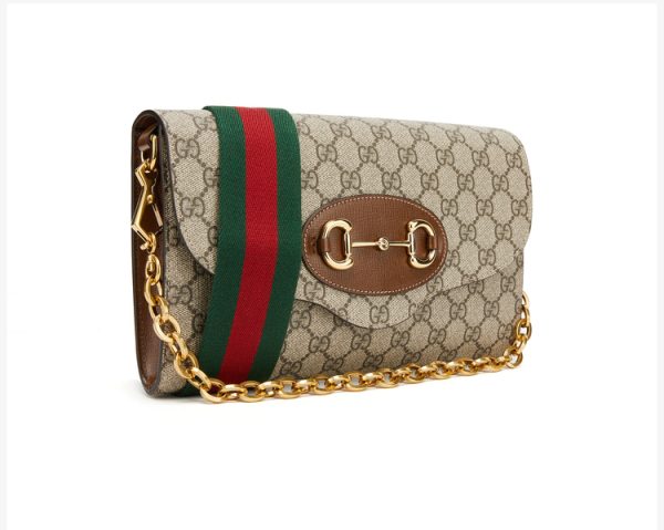 Gucci small canvas/leather handbag - Image 2