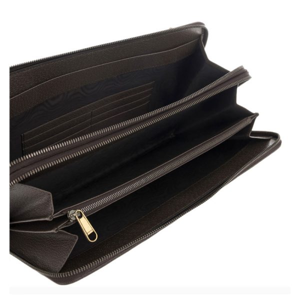 Gucci wave pattern khaki shoulder bag - Image 4