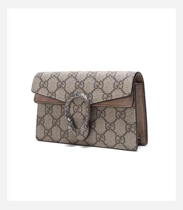 Gucci mini canvas chain crossbody bag - Image 2