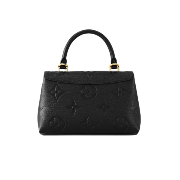 LV Mini Black Grain Leather Shoulder Bag - Image 4