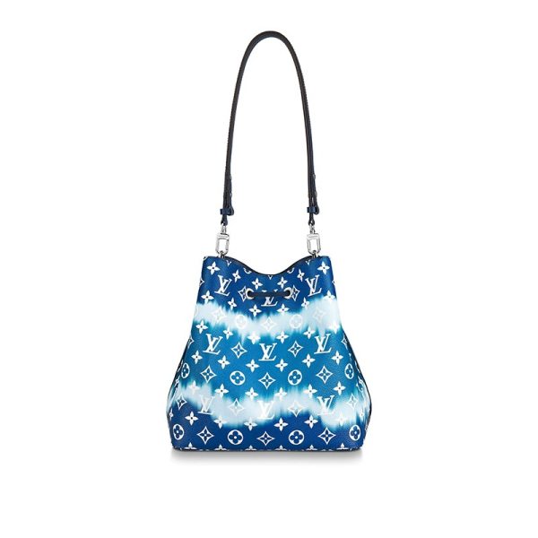 LV tie dye bucket bag, medium-sized handbag, single shoulder crossbody bag - Image 4