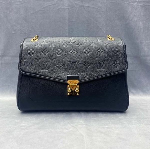LV leather black shoulder bag - Image 3