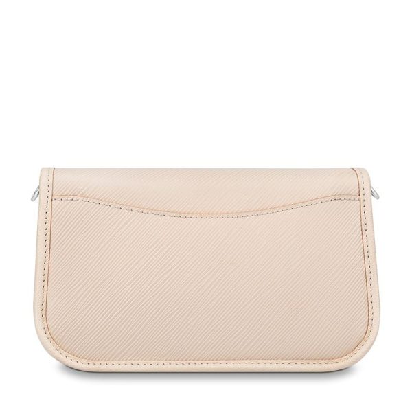 LV beige ripple grain cowhide shoulder crossbody bag - Image 4
