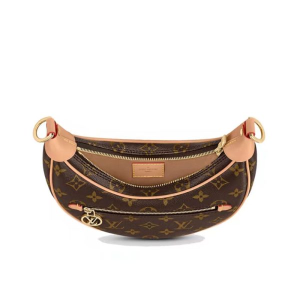 LV Horn Pea Classic Old Flower Chain Shoulder Bag - Image 3