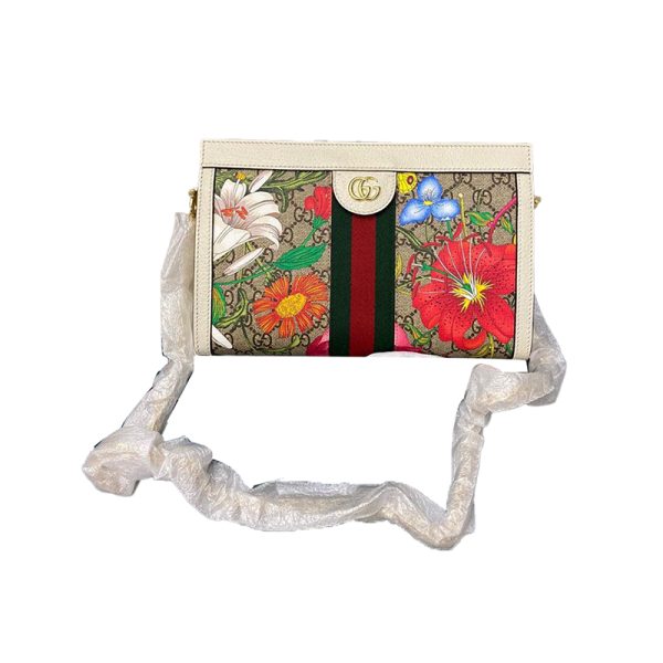 Gucci Ophidia Flora Flower Chain Bag - Image 3