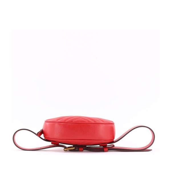 Gucci metal double G ripple zipper waist bag crossbody bag - Image 5