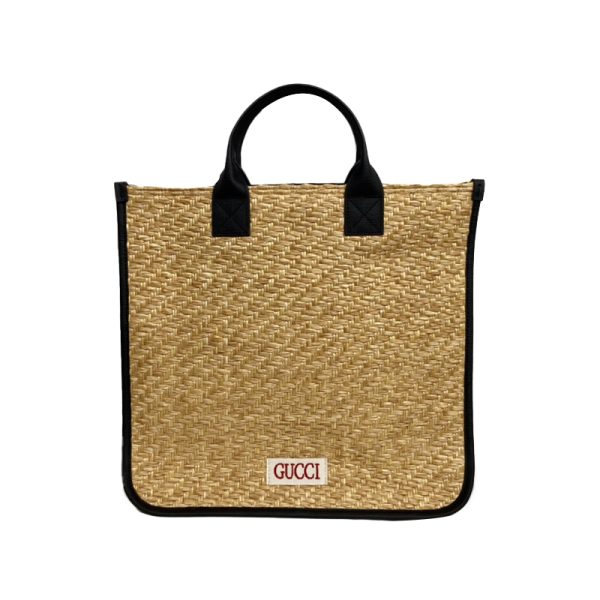 Gucci woven apple children's tote bag - Image 5