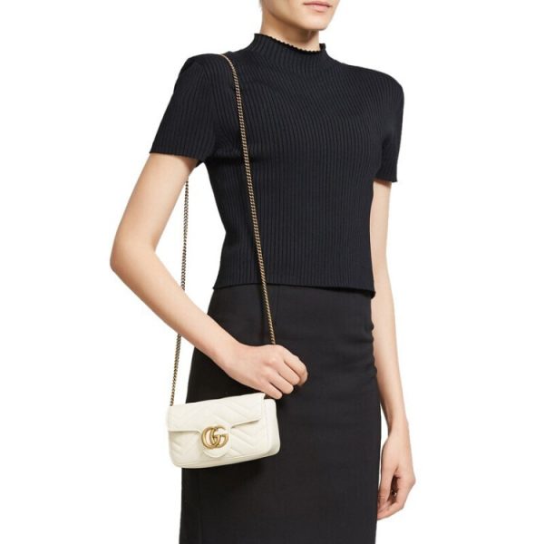 Gucci Mini Quilted Leather Shoulder Bag - Image 5