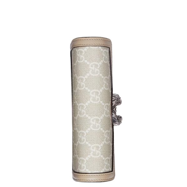 Gucci mini beige canvas shoulder bag - Image 5