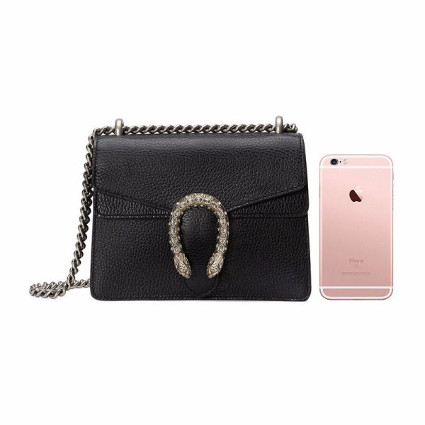 Gucci Leather Shoulder Bag - Image 5