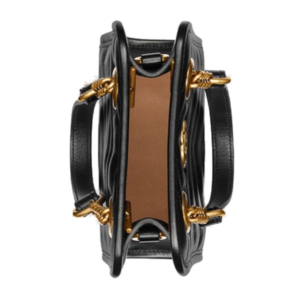 Gucci Mini Leather Handbag - Image 6
