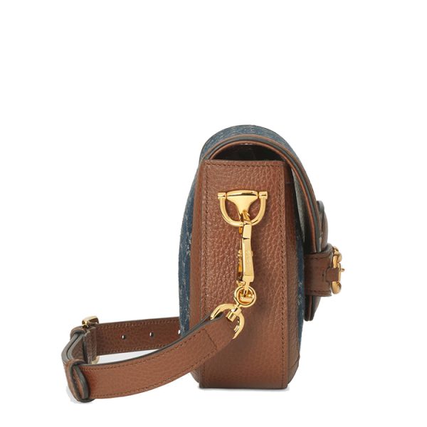 Gucci Mini Denim Handbag - Image 5
