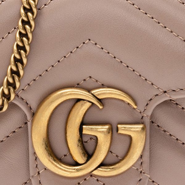 Gucci Mini Leather Shoulder Bag - Image 7