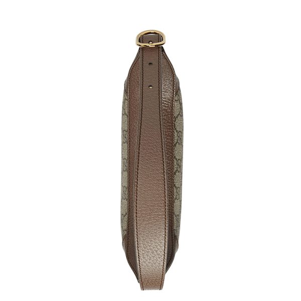 Gucci Mini Beige Ebony Canvas Shoulder Bag with Leather - Image 5