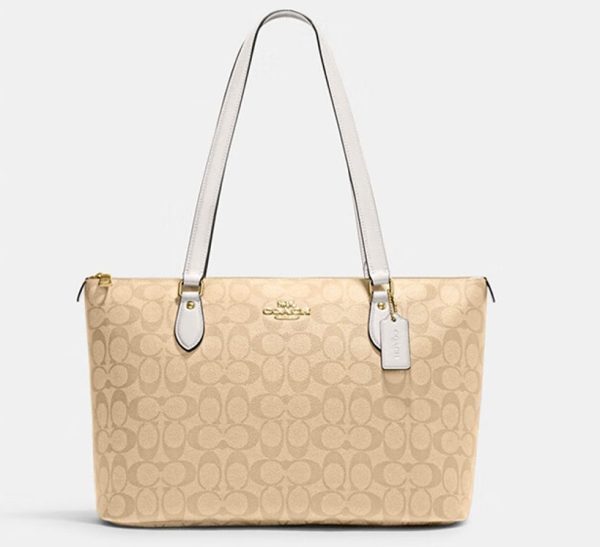 Coach Zipper Tote Shoulder Bag