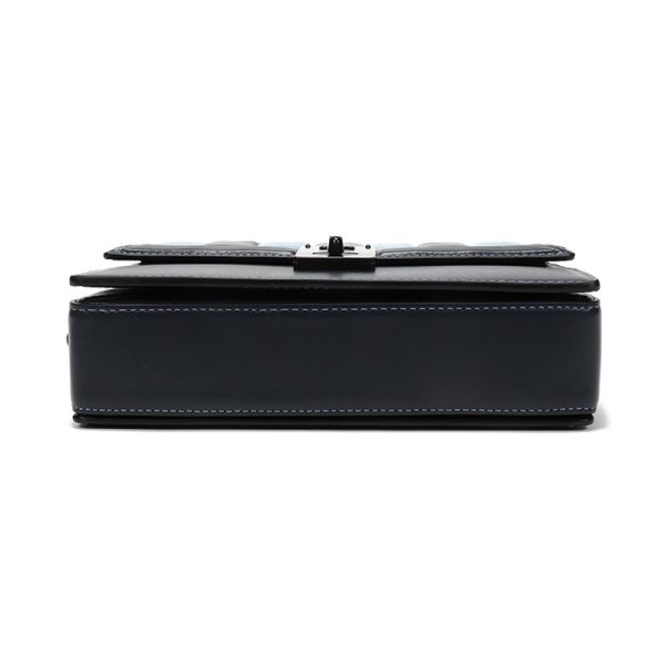 Coach Leather Hatton Small Square Handheld Shoulder Bag - Image 5