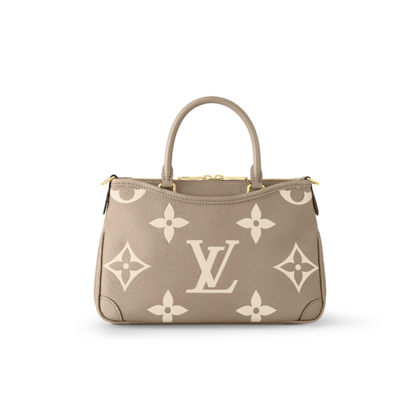 LV beige embossed grain cowhide hand-held shoulder bag - Image 5