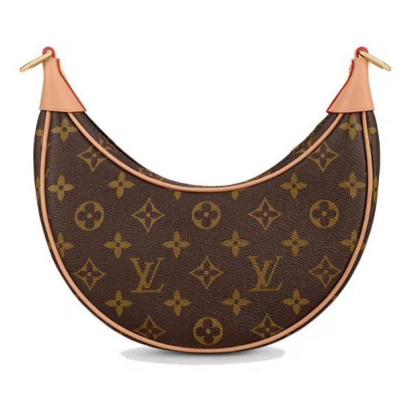LV Horn Pea Classic Old Flower Chain Shoulder Bag - Image 4