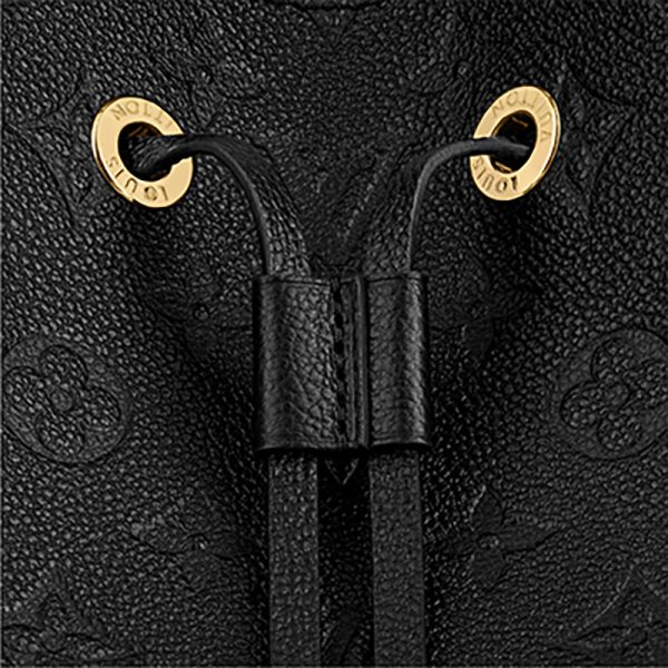 LV Medium Black Cow Leather Red Shoulder Cross Shoulder Handbag - Image 5