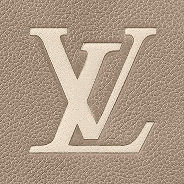 LV Medium Elephant Grey/Milk White Two tone Shoulder Handbag - Image 5