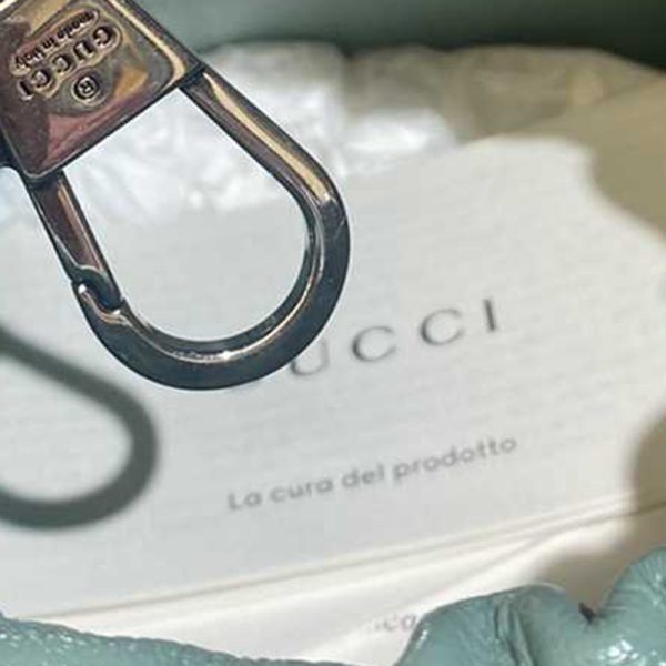 Gucci Mint Green Bucket Bag - Image 6