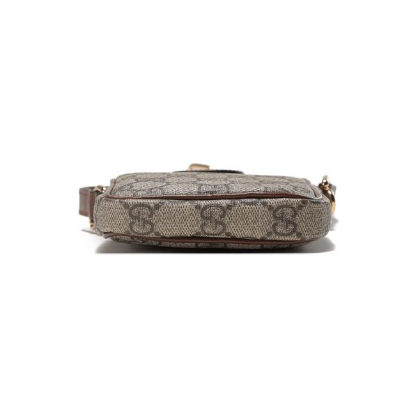Gucci Mini Canvas Leather Shoulder Bag - Image 6