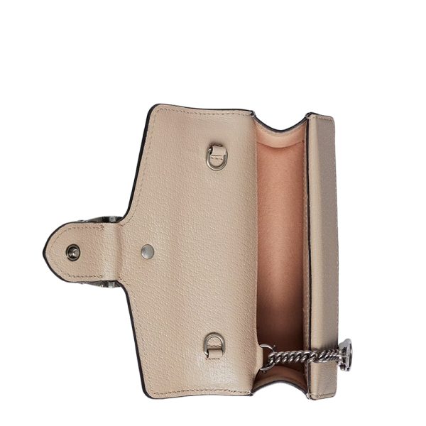 Gucci mini beige canvas shoulder bag - Image 6
