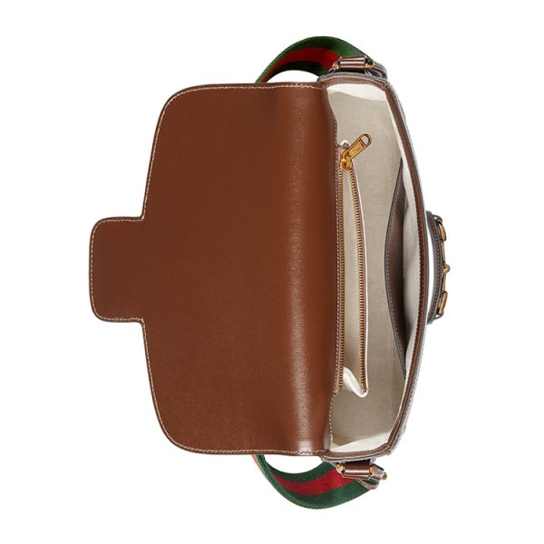 Gucci canvas leather shoulder bag - Image 6