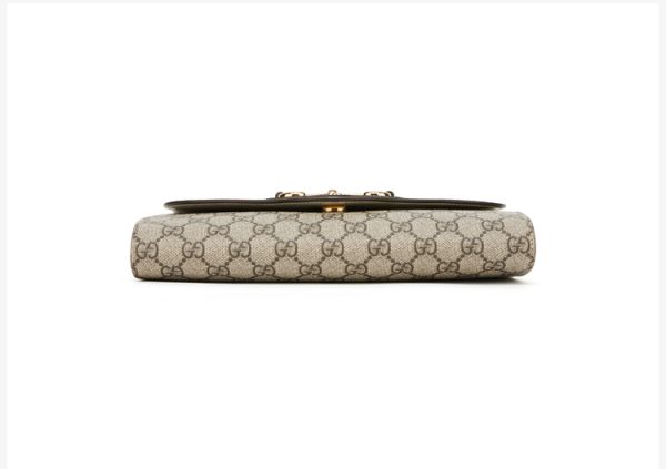 Gucci small canvas/leather handbag - Image 4