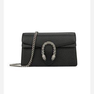 Gucci mini leather chain crossbody bag