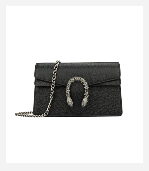 Gucci mini leather chain crossbody bag