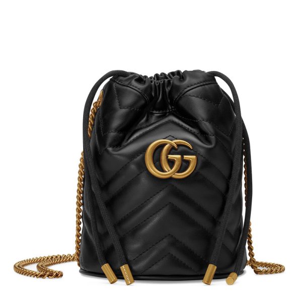 Gucci mini calf leather bucket bag (2 colors available) - Image 2