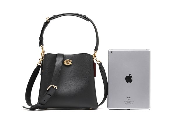 Coach grain leather single shoulder crossbody bag - Image 6