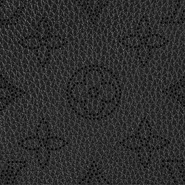 LV black cowhide engraved perforated single shoulder diagonal cross bag - Image 6