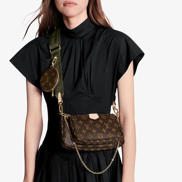 LV vintage canvas shoulder bag - Image 6