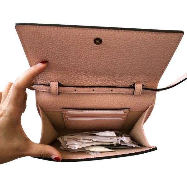 Gucci cowhide black hot stamping bee crossbody bag - Image 6