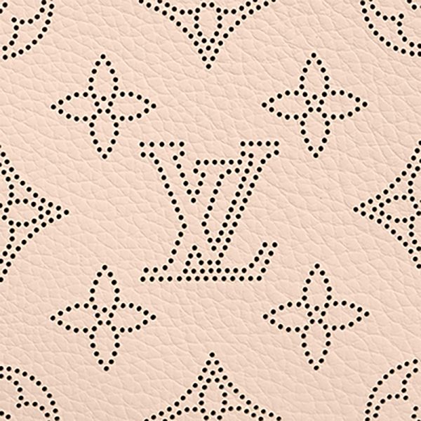 LV cow leather engraved perforated single shoulder diagonal cross bag - Image 6