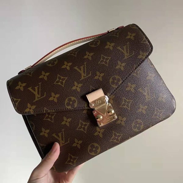LV vintage canvas METIS handbag, messenger crossbody bag - Image 6