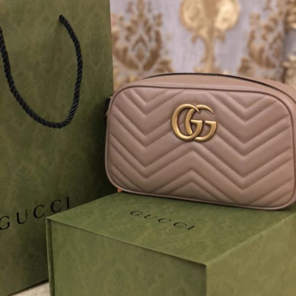 Gucci Marmont series mini metal chain handbag shoulder crossbody bag - Image 7