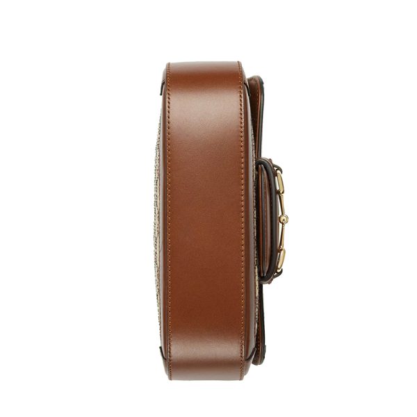Gucci Mini Brown/Ebony Crystal Decorative Shoulder Cross Bag - Image 7