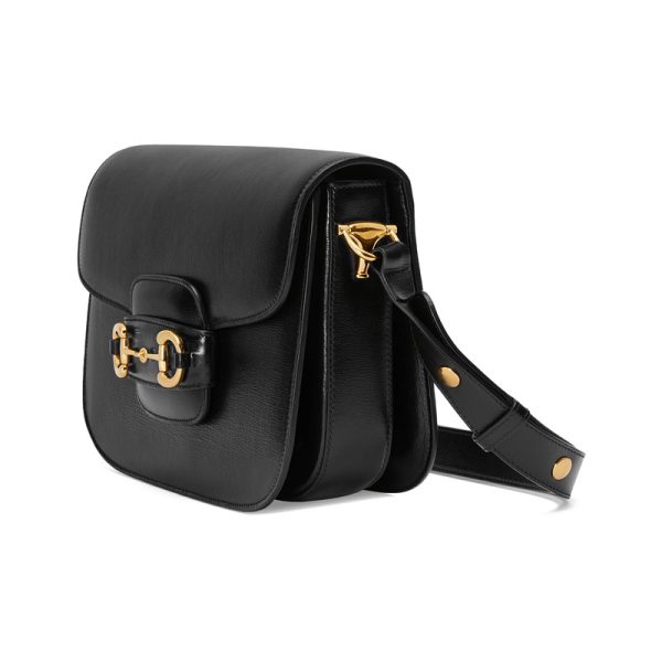 Gucci small calf leather flip shoulder bag (3 colors available) - Image 7