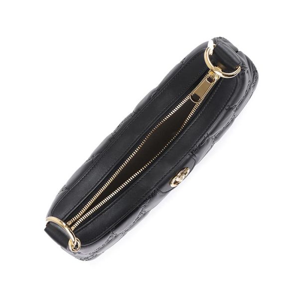 Gucci Leather Small Underarm Handheld Shoulder Bag - Image 7